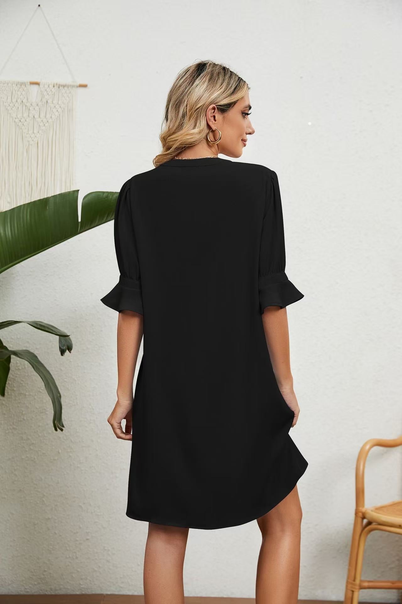 https://cdn.shopify.com/s/files/1/0773/5777/7200/files/siena-v-neck-shirt-dress-elegant-half-sleeve-summer-mini-dress-for-women-black-01.png?v=1746349801