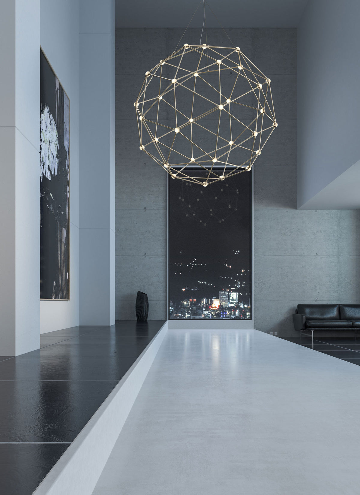 Celestial Geometry LED Suspension Light – STRAPTASTIC