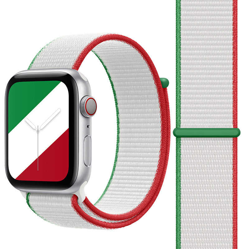 Mexico Dual Tone Nylon Loop for Apple Watch