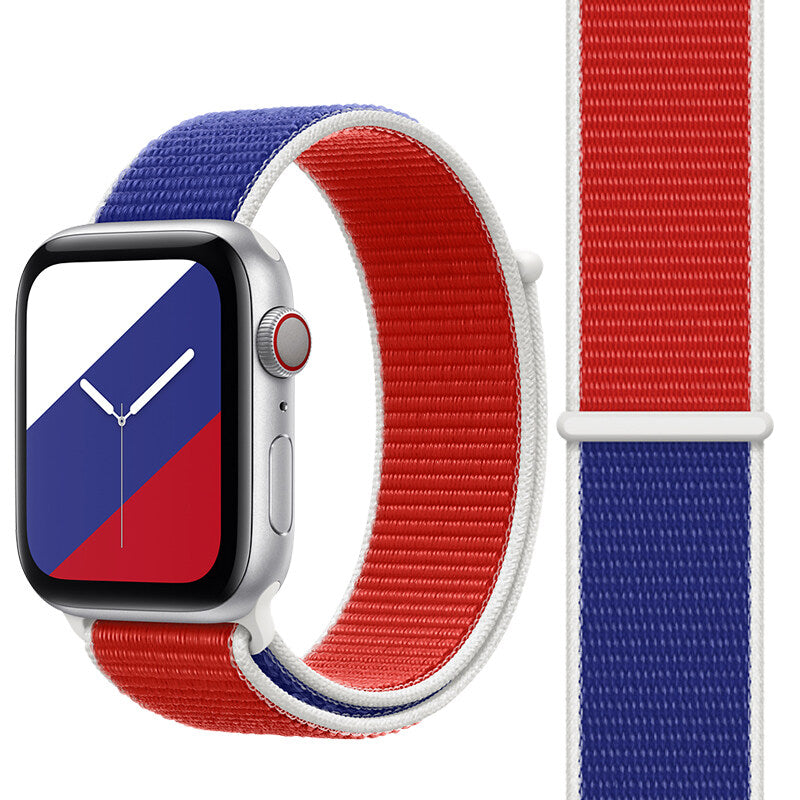 Russia Dual Tone Nylon Loop for Apple Watch