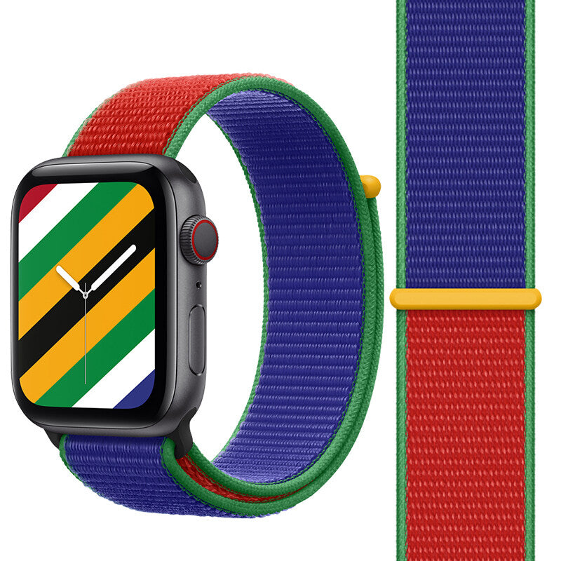South Africa Dual Tone Nylon Loop for Apple Watch