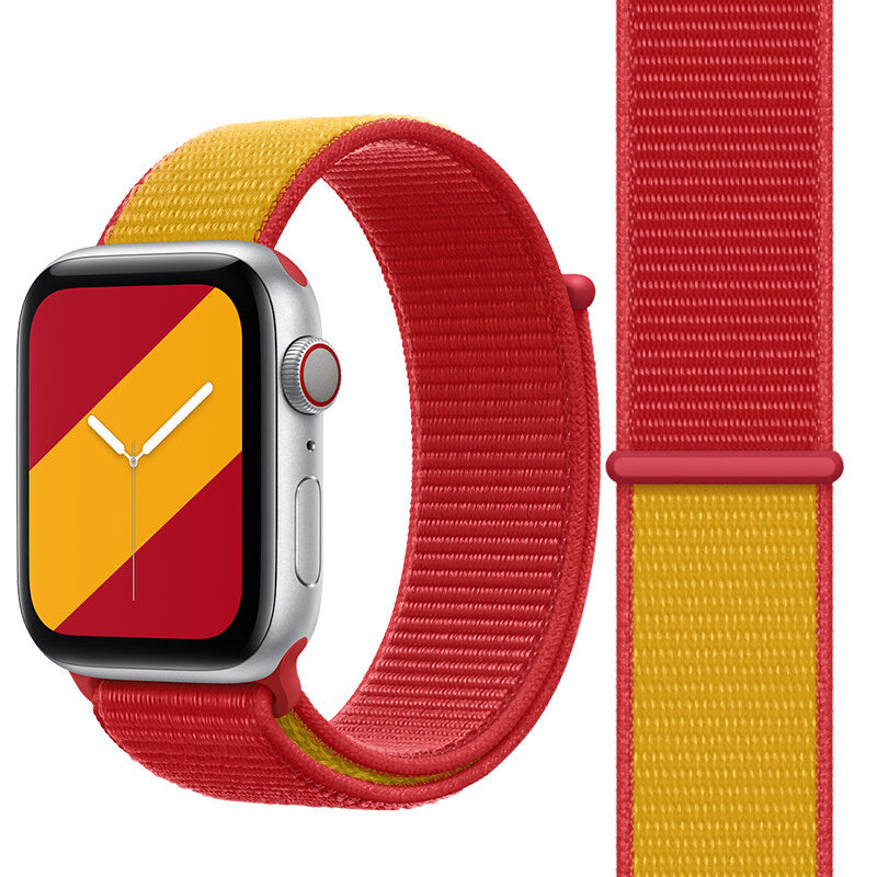 Spain Dual Tone Nylon Loop for Apple Watch