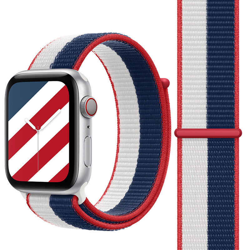 United States Dual Tone Nylon Loop for Apple Watch