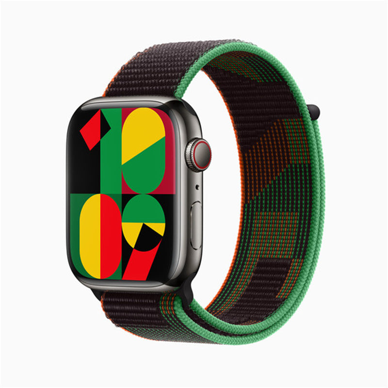 Unity mosaic Dual Tone Nylon Loop for Apple Watch