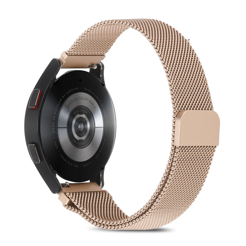 Vintage Gold Magnetic Milanese for Samsung Watch in 20mm/22mm
