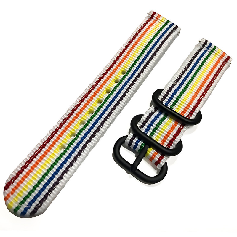 Seven Color Nato Band for Samsung Watch in 20mm/22mm