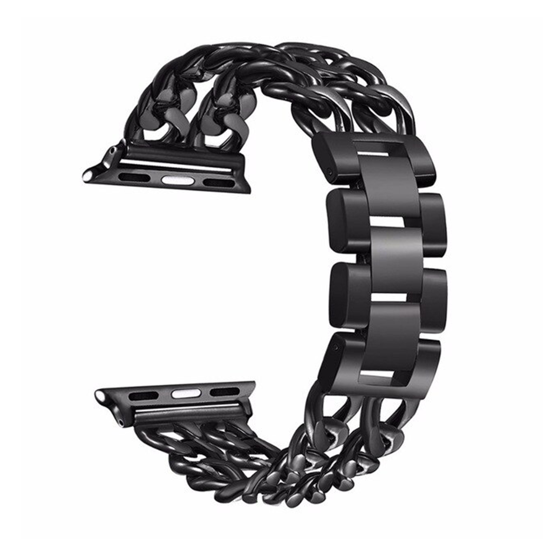 Double Chain Link Lux Bands for Apple Watch - Canadian Luxe – STRAPTASTIC